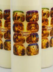 Set di 6 Candele per Novena Settimana Santa