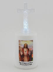 Candela da Chiesa a LED Sacro Cuore di Gesù