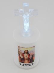 Candela da Chiesa a LED Sacro Cuore di Gesù