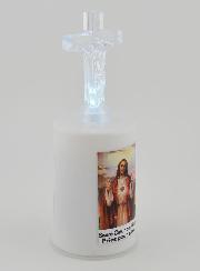 Candela da Chiesa a LED Sacro Cuore di Gesù