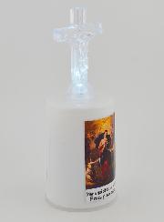 Candela da Chiesa a LED Maria che Scioglie i Nodi