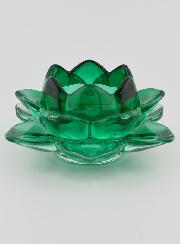 Portacandela Fiore di Loto - Verde