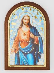 Icona da Appoggio Sacro Cuore di Gesù - 10 cm