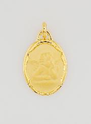 Medaglia di Battesimo Angelo Custode - 20 mm