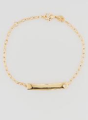 Bracciale Identità in Oro Placcato - 15 cm