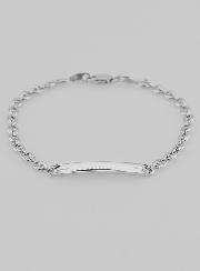 Gourmetta di Battesimo in Argento Rodiato - 18 cm