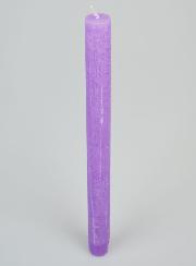 Candela di Preghiera Tinta in Massa - Viola