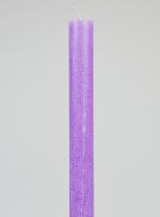 Candela di Preghiera Tinta in Massa - Viola