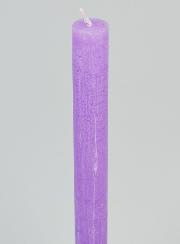 Candela di Preghiera Tinta in Massa - Viola