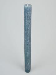 Candela di Preghiera Tinta in Massa - Blu Grigio