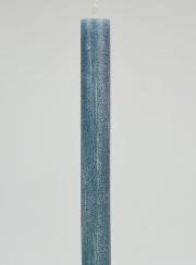 Candela di Preghiera Tinta in Massa - Blu Grigio