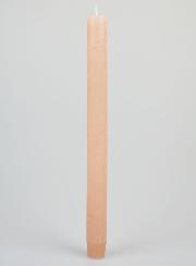 Candela Colorata in Massa 27cm - Rosa Balletto