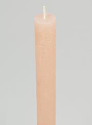 Candela Colorata in Massa 27cm - Rosa Balletto