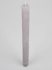 Candela Colorata in Massa 27cm - Malva