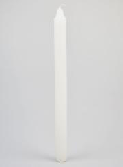 Candela Colorata in Massa 29cm - Bianco