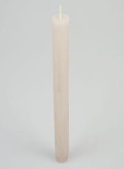 Candela Colorata in Massa 27cm - Grigio Sabbia