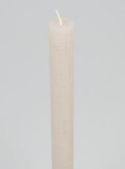 Candela di Preghiera Tinta in Massa - Grigio Sabbia