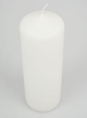 Candela Decorazine Bianca - 20 cm