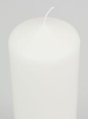 Candela Decorazine Bianca - 20 cm