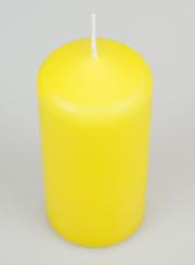 Candela Decorazione 12cm - Giallo