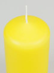 Candela Decorazione 12cm - Giallo