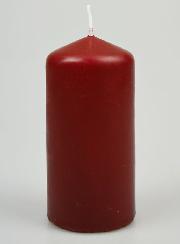 Candela Decorazione 12cm - Rosso Scuro