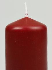 Candela Decorazione 12cm - Rosso Scuro