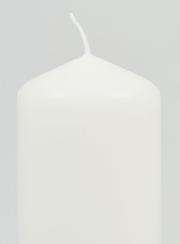 Candela Decorazione 12cm - Bianco Puro