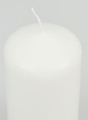 Candela Decorazione 12cm - Bianco Puro
