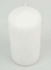 Candela Decorazine Bianca - 13 cm