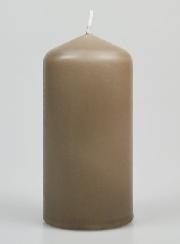 Candela Decorazione 12cm - Tortora