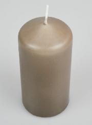 Candela Decorazione 12cm - Tortora