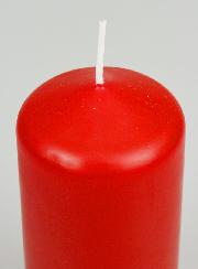 Candela Decorazione 12cm - Rosso