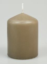 Candela Decorazione 8cm - Tortora