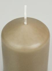 Candela Decorazione 8cm - Tortora