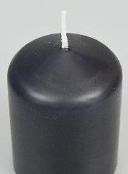 Candela Decorazione 8cm - Grigio Scuro