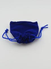 Pochette Rosario Regalo Velluto 9cm - Blu