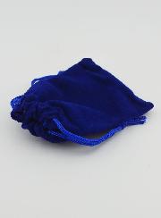 Pochette Rosario Regalo Velluto 9cm - Blu