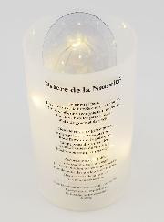 REgalo di Natale - Portacandela LED & Preghiera Natvità