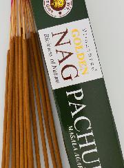 Incenso Masala Golden Nag - Patchouli