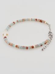 Bracciale Croce e Pietre Pastello