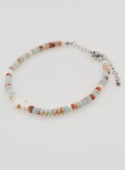Bracciale Croce e Pietre Pastello