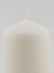 Candela Decorazione 8cm - Bianco Latte