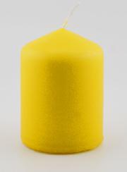 Candela Decorazione 8cm - Giallo