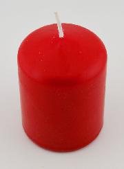 Candela Decorazione 8cm - Rosso