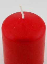 Candela Decorazione 8cm - Rosso