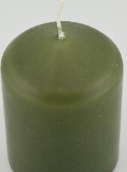 Candela Decorazione 8cm - Verde Oliva