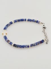 Bracciale Croce e Pietre Blu