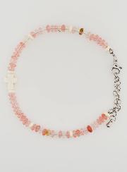 Bracciale Croce e Pietre in Vetro