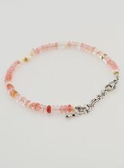 Bracciale Croce e Pietre in Vetro